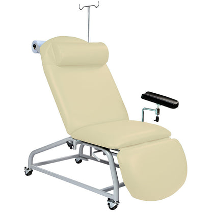 Sunflower Fixed Height Phlebotomy Chair with Four Locking Castors