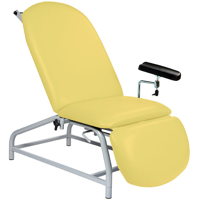 Sunflower Fixed Height Phlebotomy Chair with Adjustable Feet - 