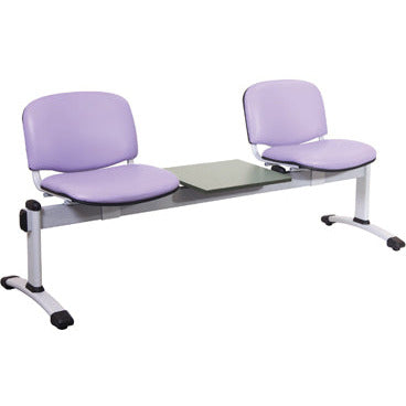 Sunflower Venus Visitor 3 Seat Module, 2 Plastic Seats & 1 Table - 