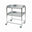 Stainless Steel Surgical Trolley 66x52x86cm (2 x S. Steel Trays)