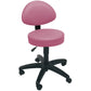 Sunflower Gas-Lift Stool with Back Rest and Castors