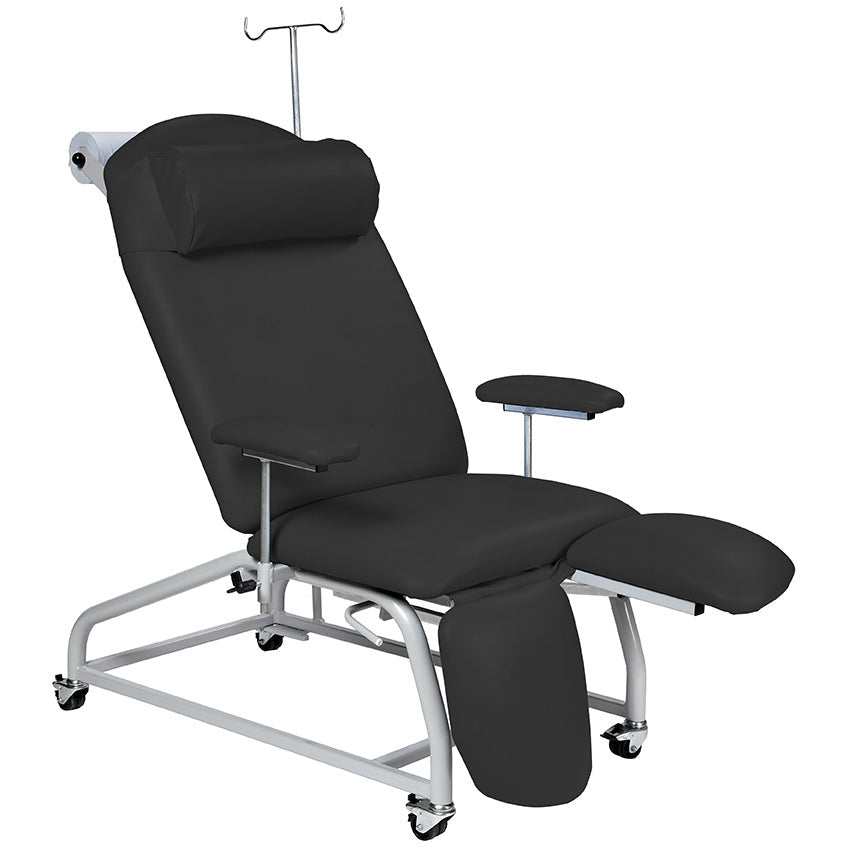 Sunflower Fixed Height Treatment Chair with Four Locking Castors - 