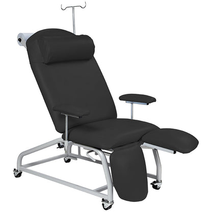 Sunflower Fixed Height Treatment Chair with Four Locking Castors - 