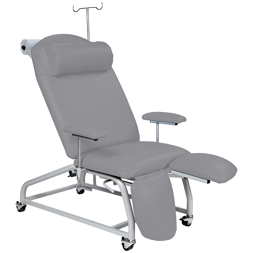 Sunflower Fixed Height Treatment Chair with Four Locking Castors - 