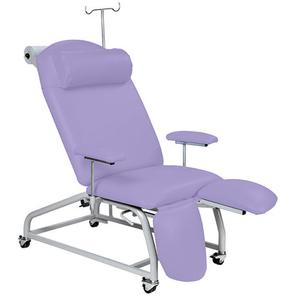 Sunflower Fixed Height Treatment Chair with Four Locking Castors - 