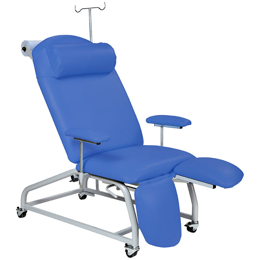 Sunflower Fixed Height Treatment Chair with Four Locking Castors - 