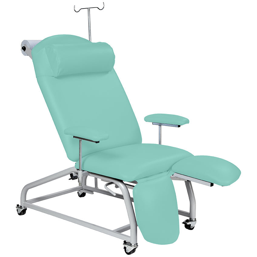 Sunflower Fixed Height Treatment Chair with Four Locking Castors - 