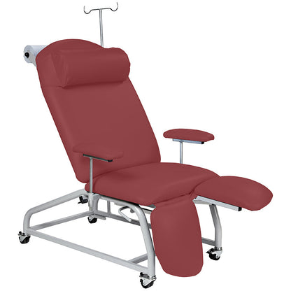 Sunflower Fixed Height Treatment Chair with Four Locking Castors - 