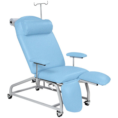 Sunflower Fixed Height Treatment Chair with Four Locking Castors - 