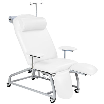 Sunflower Fixed Height Treatment Chair with Four Locking Castors - 