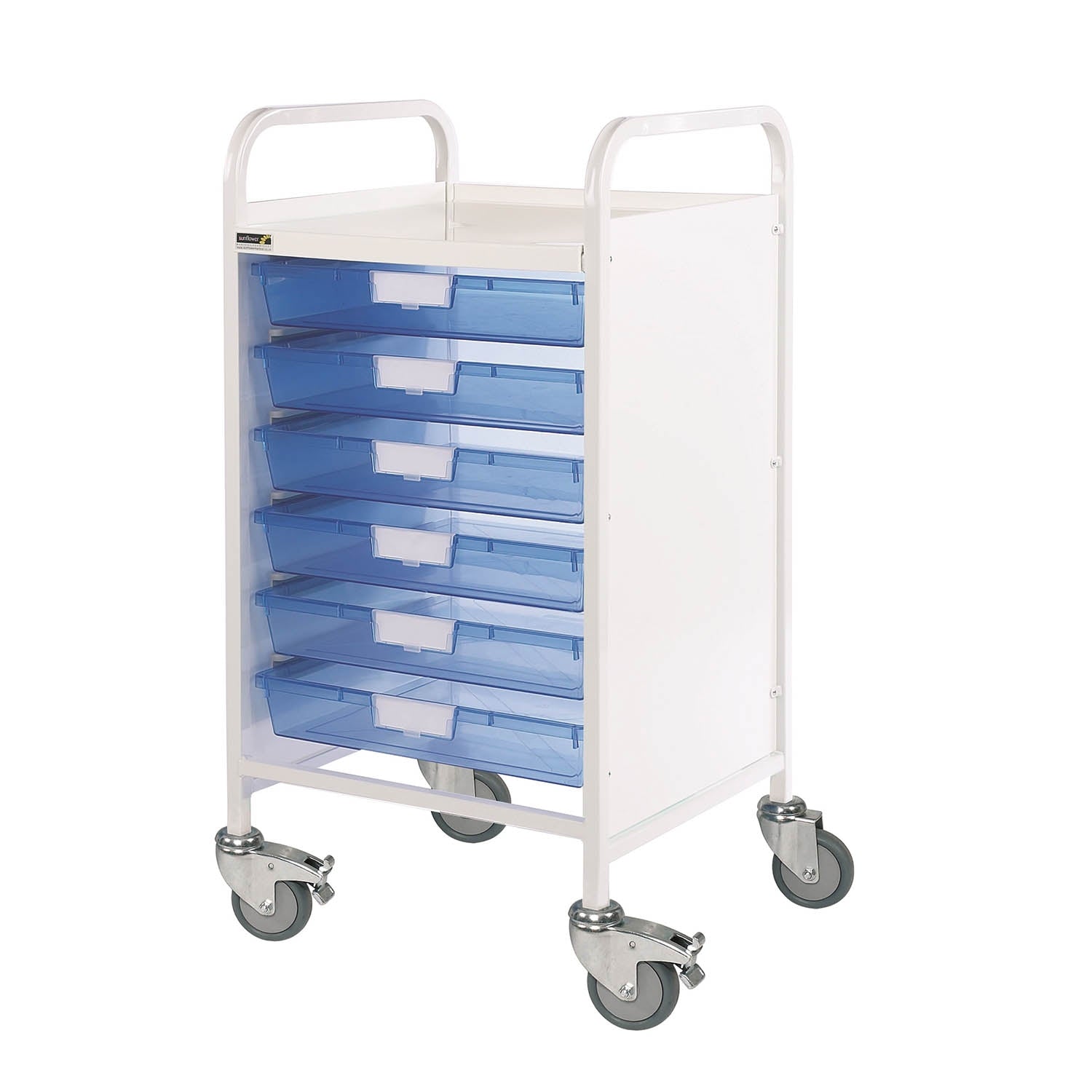Sunflower Vista 50 Trolley with 6 Single Trays - 