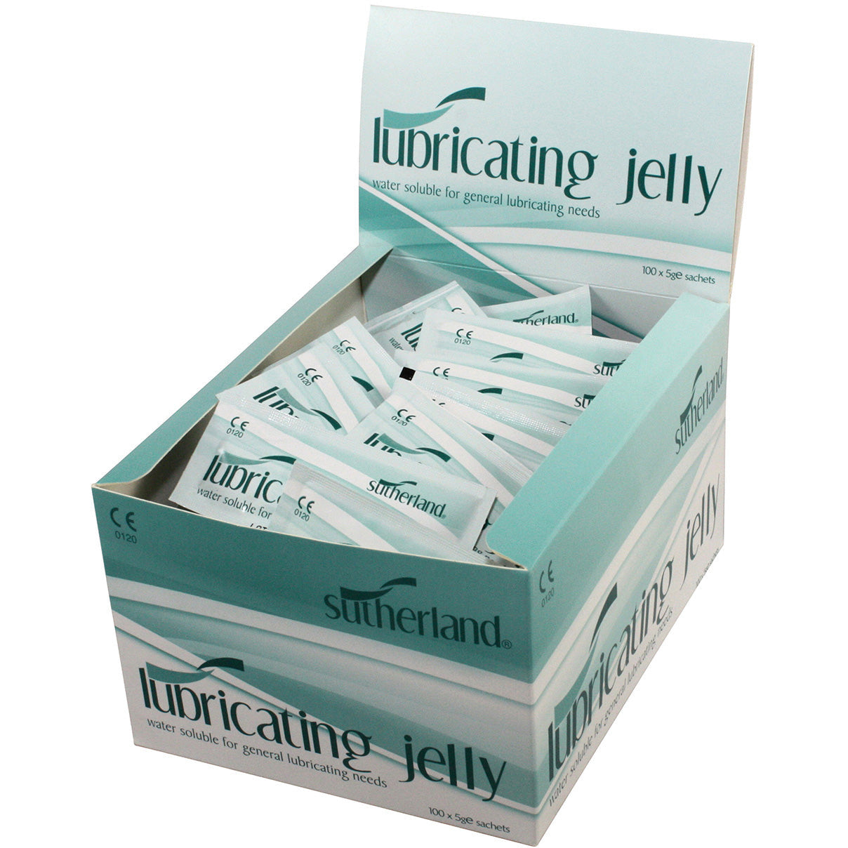 Sutherland Lubricating Jelly 5G Sachets x 100 – Medisave UK