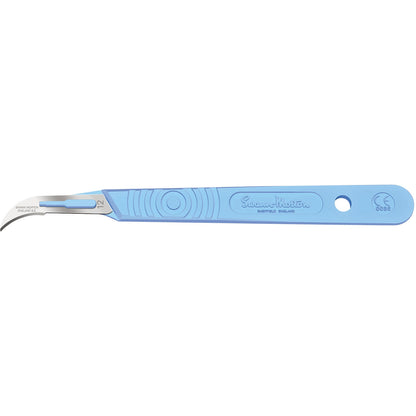 Sterile Disposable Scalpel No.12 Blade with Polystyrene Handle x 10 - 