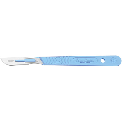 Sterile Disposable Scalpel No.21 Blade with Polystyrene Handle x 10 - 