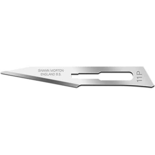 Surgical Scalpel Blade 11P - Carbon Steel - Sterile x 100 - 