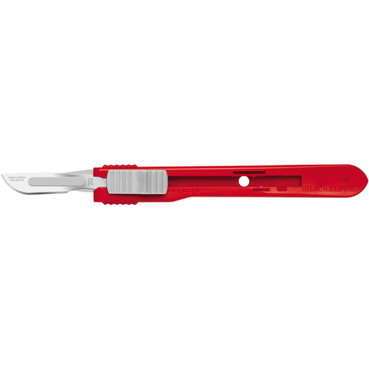 Retractable Safety Scalpel No.4 - Blade 20 - Sterile x 25