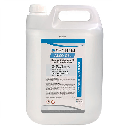 Sychem Alco 70% Alcohol Hand Gel - 5L Container - Sychem