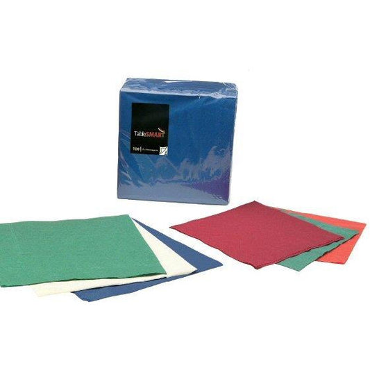 TableSMART 33cm 2Ply Lunch Napkin White x 2000 - Bunzl Catering Supplies
