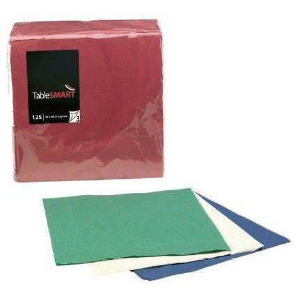 TableSMART 40cm 2Ply Napkin Burgundy x 2000 - Bunzl Catering Supplies