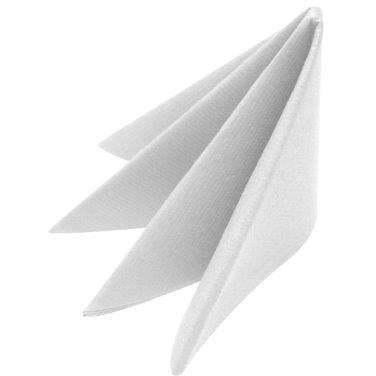 TableSMART 40cm Airlaid Napkin White x 500 - Bunzl Catering Supplies