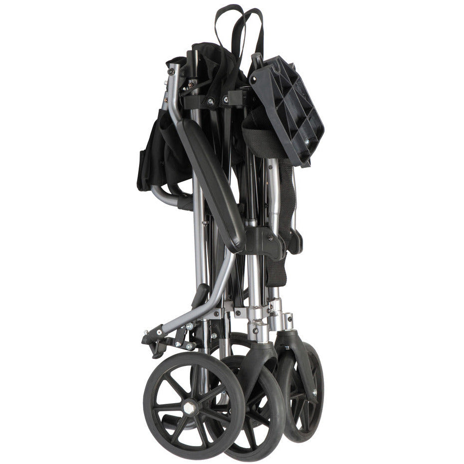 Travelite Aluminium Transport Chair with Carry Bag - Drive Medical
