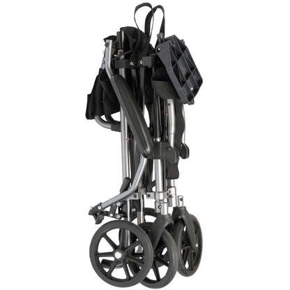 Travelite Aluminium Transport Chair with Carry Bag - Drive Medical