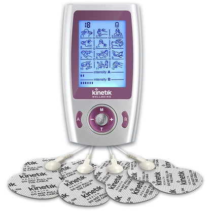Kinetik Wellbeing Dual Channel TENS Pain Reliever - Kinetik Wellbeing