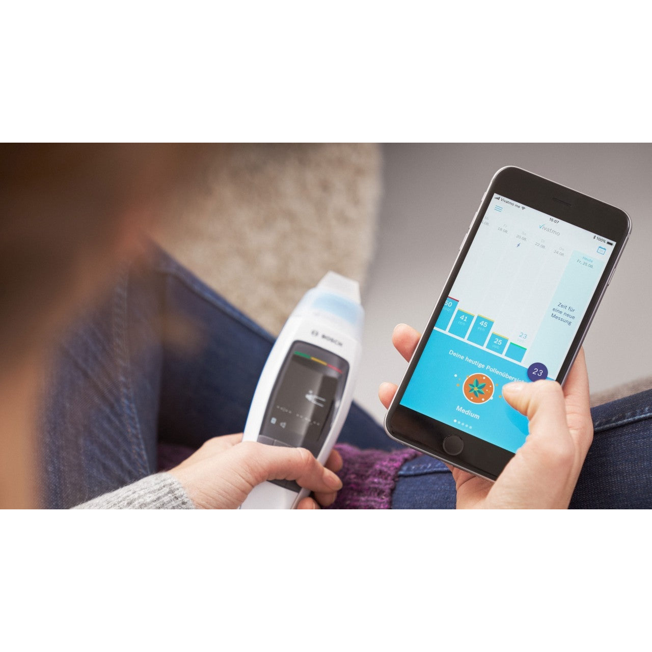 Bosch Vivatmo Me - FeNO Monitoring System - Healthcare 21