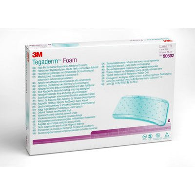 3M Tegaderm™ High Performance Foam Non-Adhesive Dressing - 10 x 20cm - Box of 5