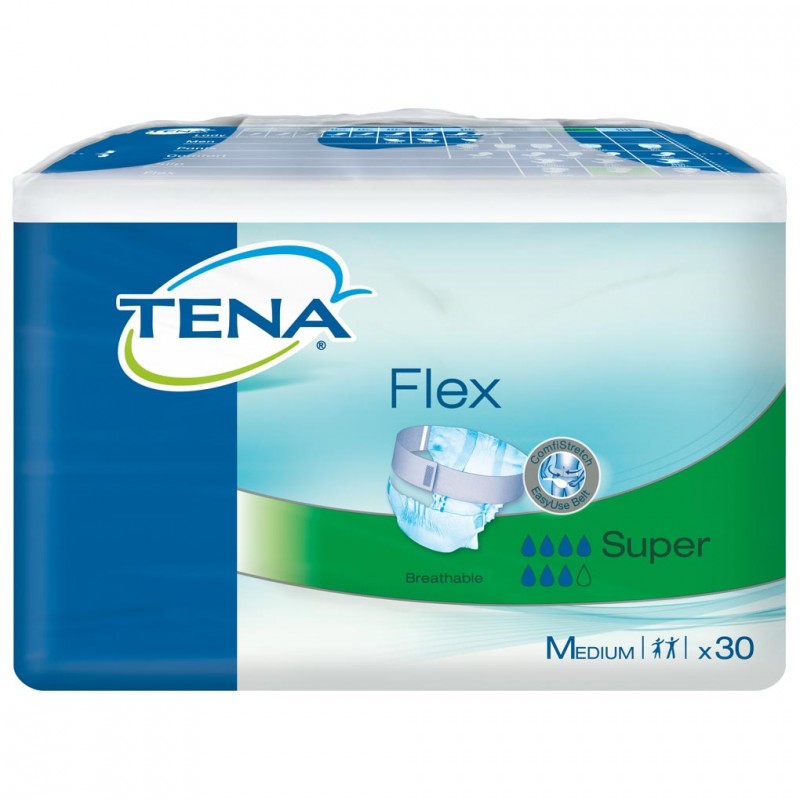Tena Flex Super Medium -30 Pack - Tena