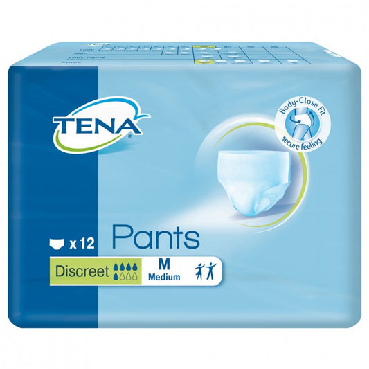 Tena Pants Discrete Medium - 12 Pack - Tena