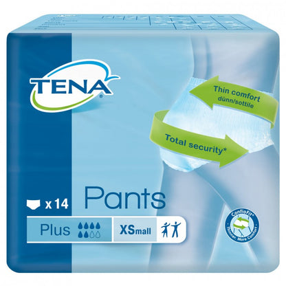 Tena Pants Plus X-Small - 14 Pack - Tena