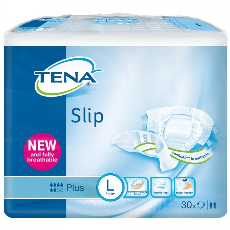 Tena Slip Plus Large 30 Pack - Tena