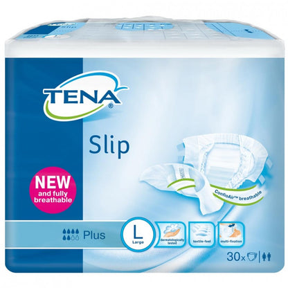 Tena Slip Plus Large 30 Pack - Tena