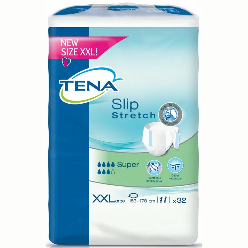 Tena Slip Stretch Bariatric XXL 32 Pack - Tena