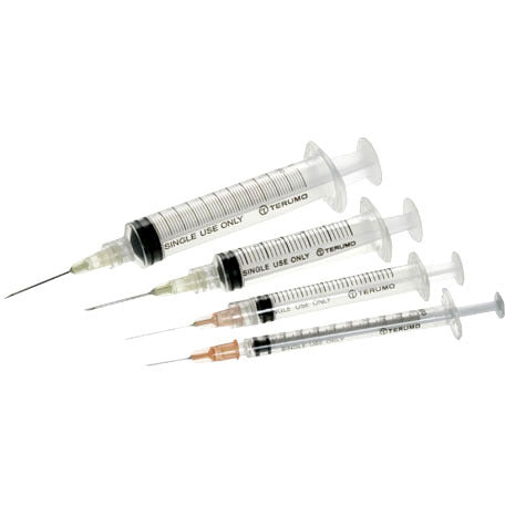 Terumo Syringe & Needle 2.5ml 21G x 1" x 100