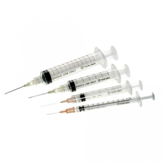 Terumo Syringe & Needle 5ml 21g x 11/2 - 40mm x 100