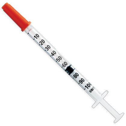 Terumo 1ml Insulin Syringe & Needle 25g x 16mm x 100