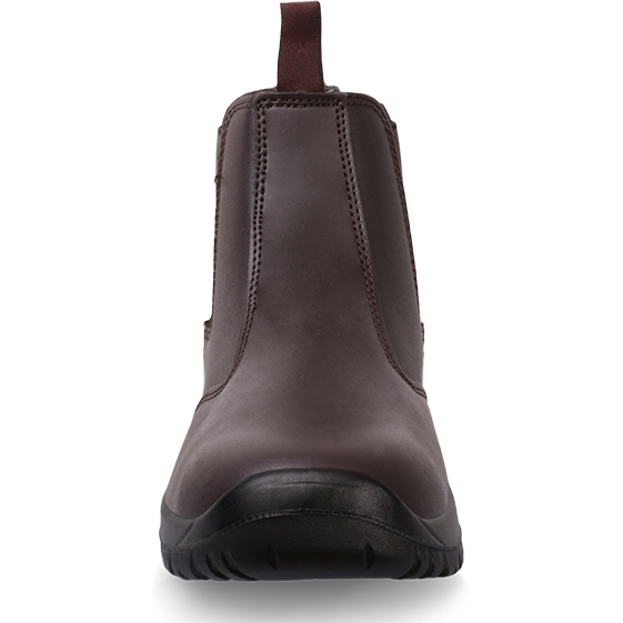 Titan - CHELSEA Steel Toe Boots - BROWN - 