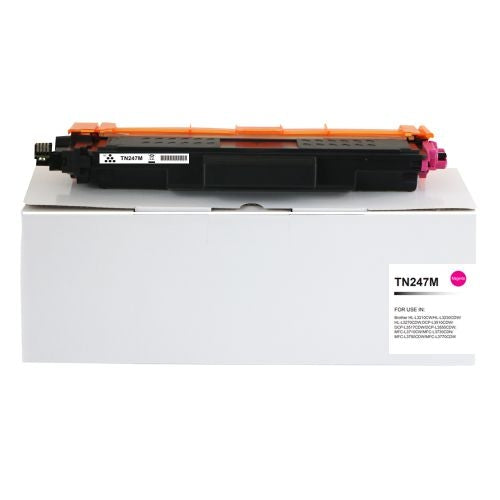 Brother TN247M Hi Yld Magenta Toner CHIPPED - Compatible - CTS