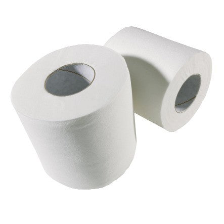 Mini Jumbo 2 Ply White 3" 150m - Pack of 12 - Fourstones