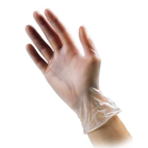 Pro-Glove - Vinyl - Non Sterile - Pre Powdered - Medium - Box Of 100 - Medisave UK