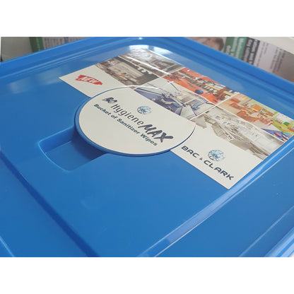 Hygiene Bucket & Alcohol Wipes 75% - 400 Wipes (EN1500) - Discontinued