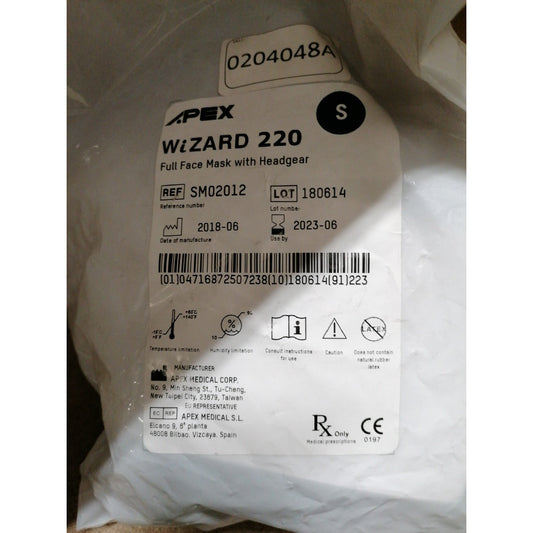 Apex Wizard 220 CPAP Full Face Mask - Medium - Clearance - Apex