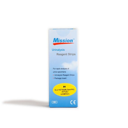 Mission Urinalysis Strips 8 Parameter - Connect