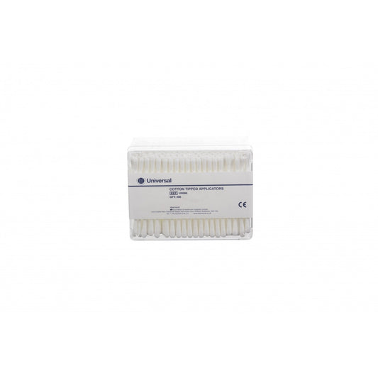 Non Sterile Cotton Bud Tipped Double Ended Applicators 76mm (3").