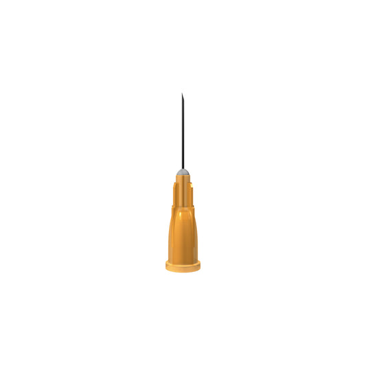 25G 5/8" (16mm) Needle (Short Orange) - Unisharp x 100