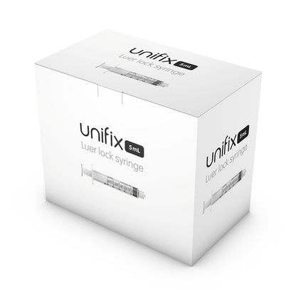 Unifix 5ml Luer Lock Syringe x100