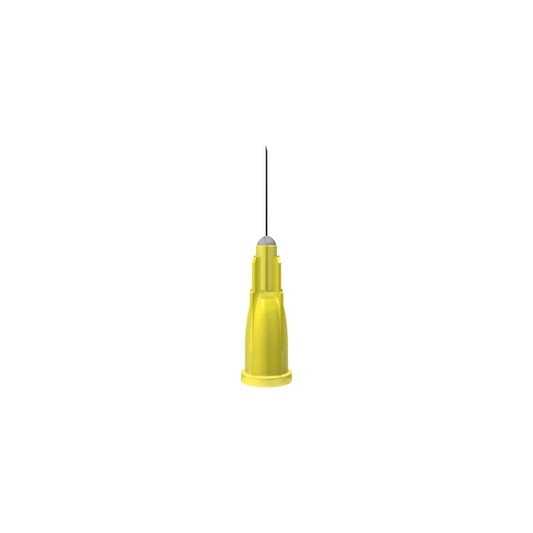 30G 1/2" (13mm) Needle (Yellow) - Unisharp x 100