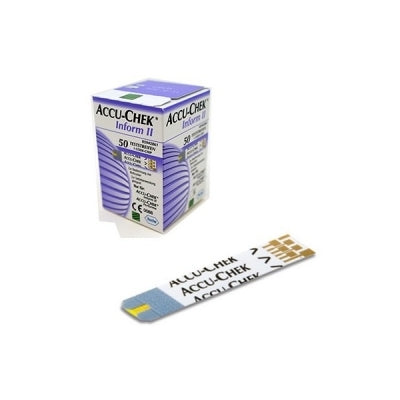 Accu-Chek Inform II Test Strips (Box of 50) - Roche